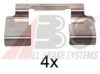 A.B.S. 1235Q Accessory Kit, disc brake pads